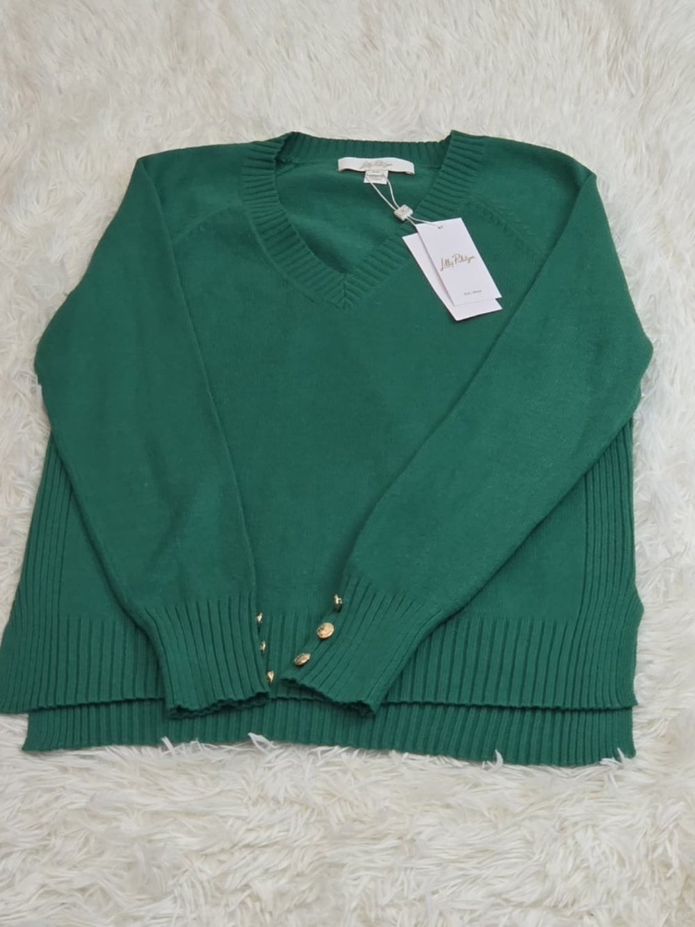 NWT Lilly Pulitzer V- Neck Sweater
